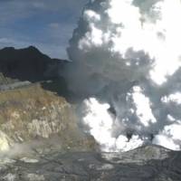 Volcan Isla Blanca de Nueva Zelanda