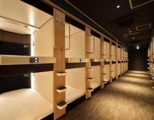 hotel cápsula de Osaka