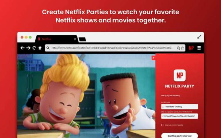 Netflix Party 2020 – Conéctate con amigos y familiares en cuarentena