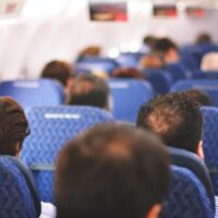 Asiento central avion