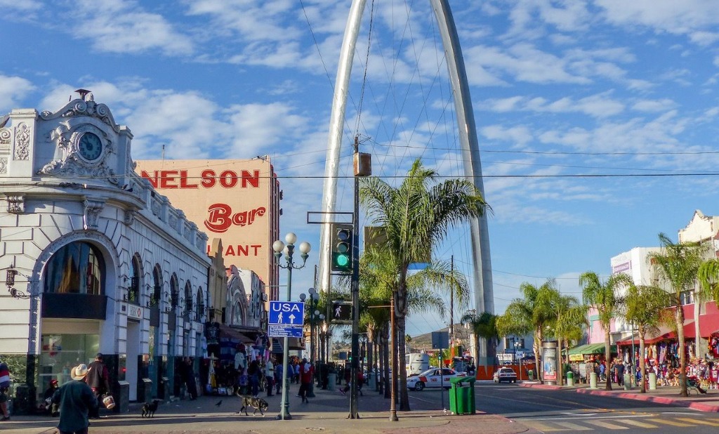 Tijuana baja california mexico frontera estados unidos